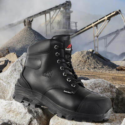 Rock Fall Safety Boots<br>
